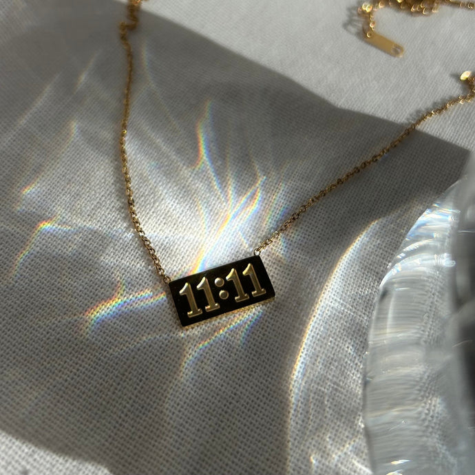 Collar 11:11 Gold - El jardín de las joyas
