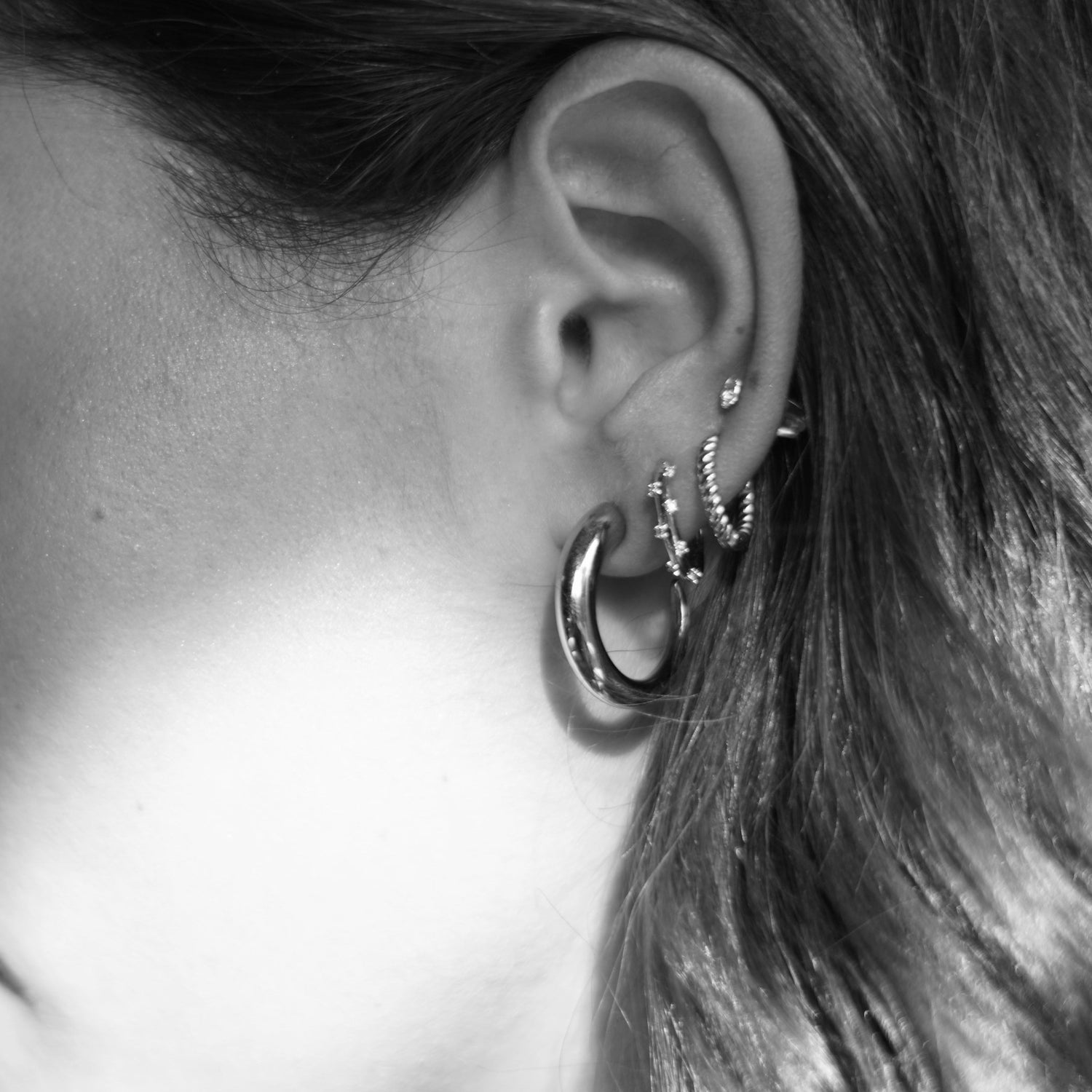 Pendientes Lágrima Silver - El jardín de las joyas
