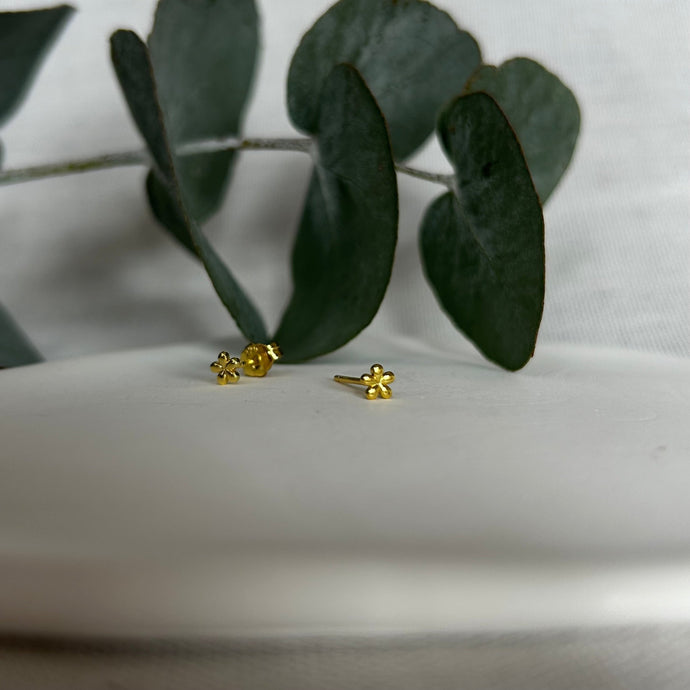 Pendientes mini Margarita Gold - El jardín de las joyas