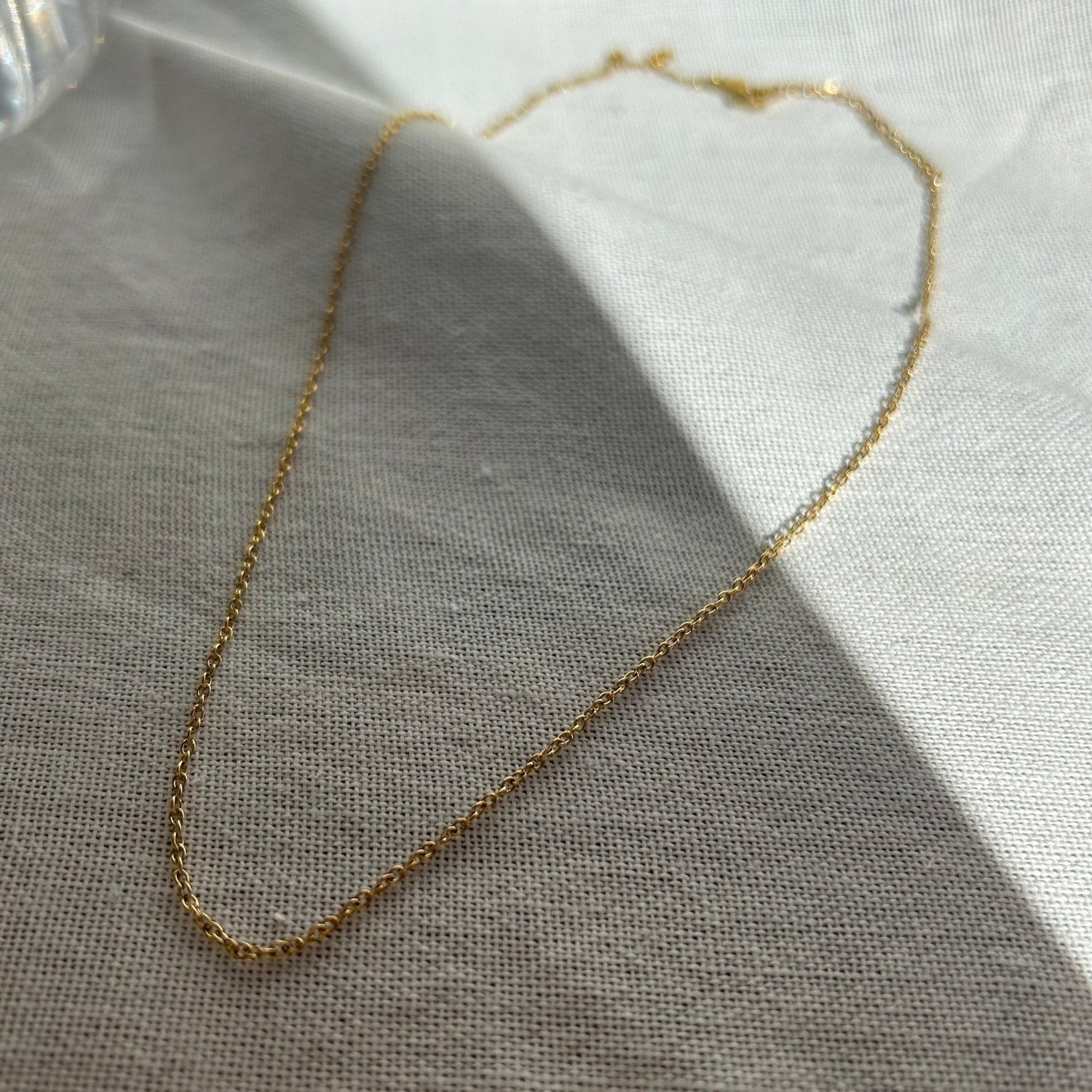 Cadena Fina 40+5cm - El jardín de las joyas