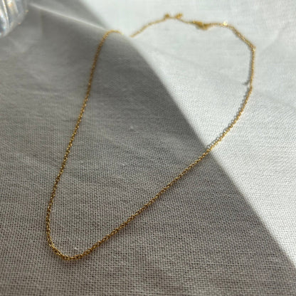 Cadena Fina 40+5cm - El jardín de las joyas