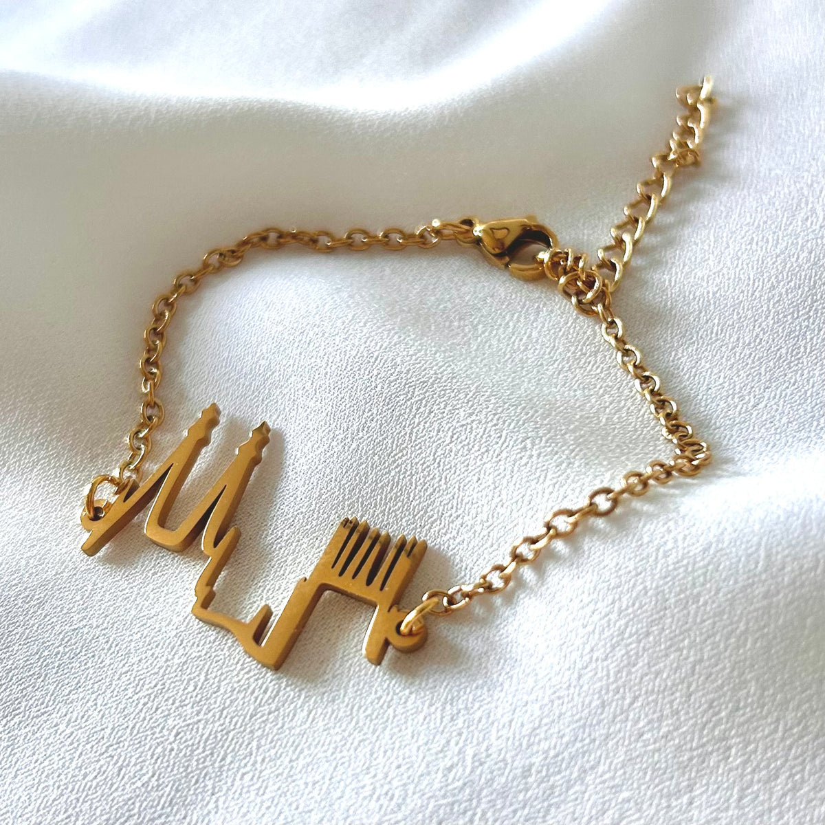 Pulsera CATEDRAL BURGOS (benéfica) GOLD - El jardín de las joyas