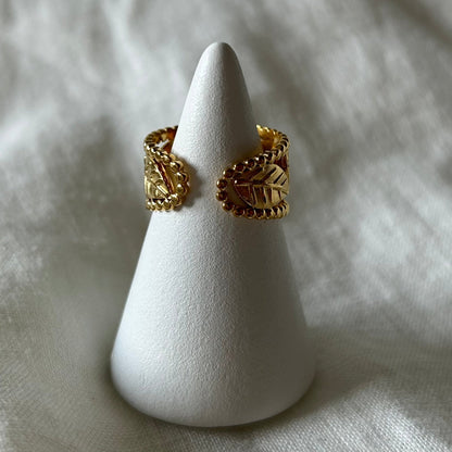 Anillo Focus Gold - El jardín de las joyas