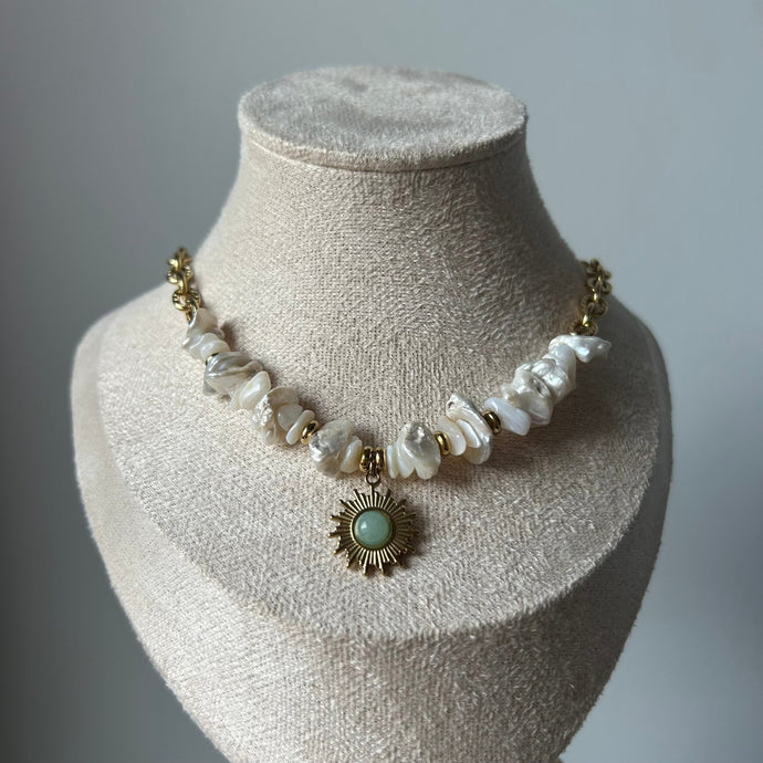 Collar Luz de Nácar - El jardín de las joyas