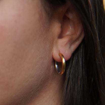 Pendientes Luna media - El jardín de las joyas