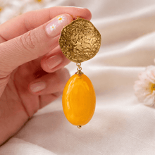 Load image into Gallery viewer, Pendientes Naranja - El jardín de las joyas
