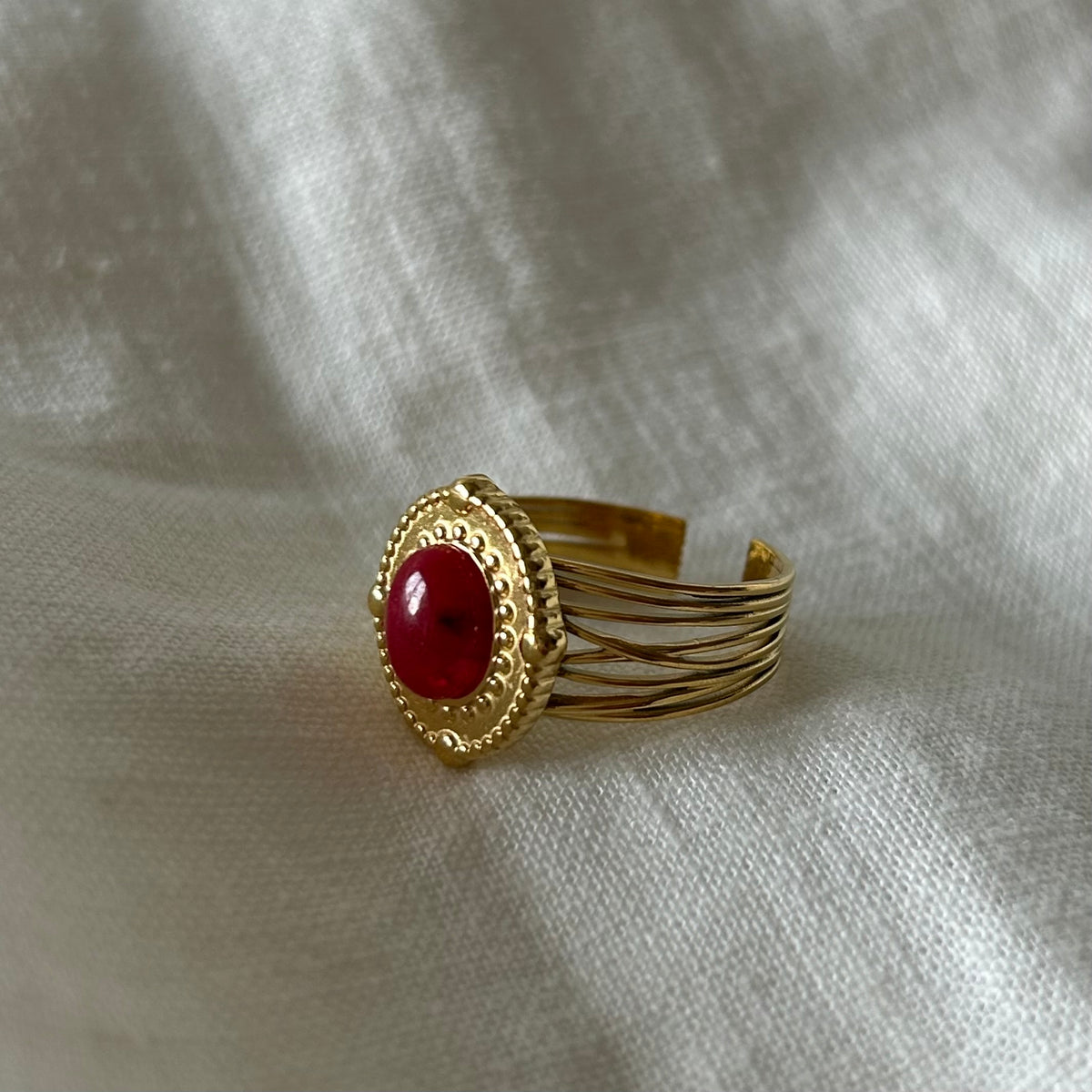 Anillo Granada - El jardín de las joyas
