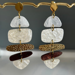 Golden Eclipse Earrings