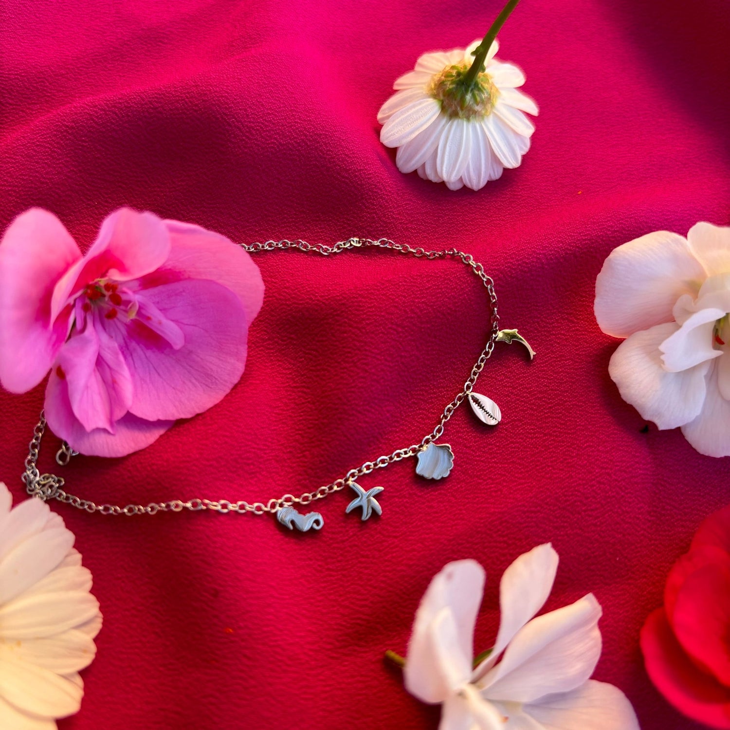 Tobillera Marítima Silver - El jardín de las joyas