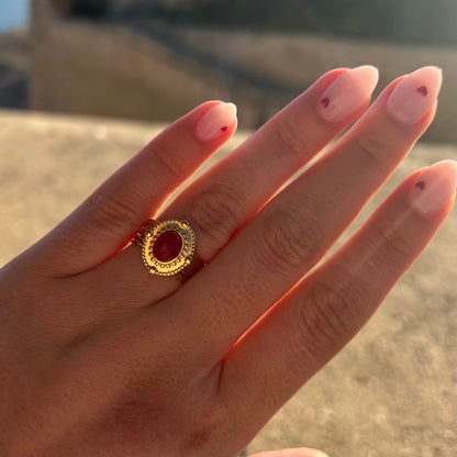Anillo Granada - El jardín de las joyas