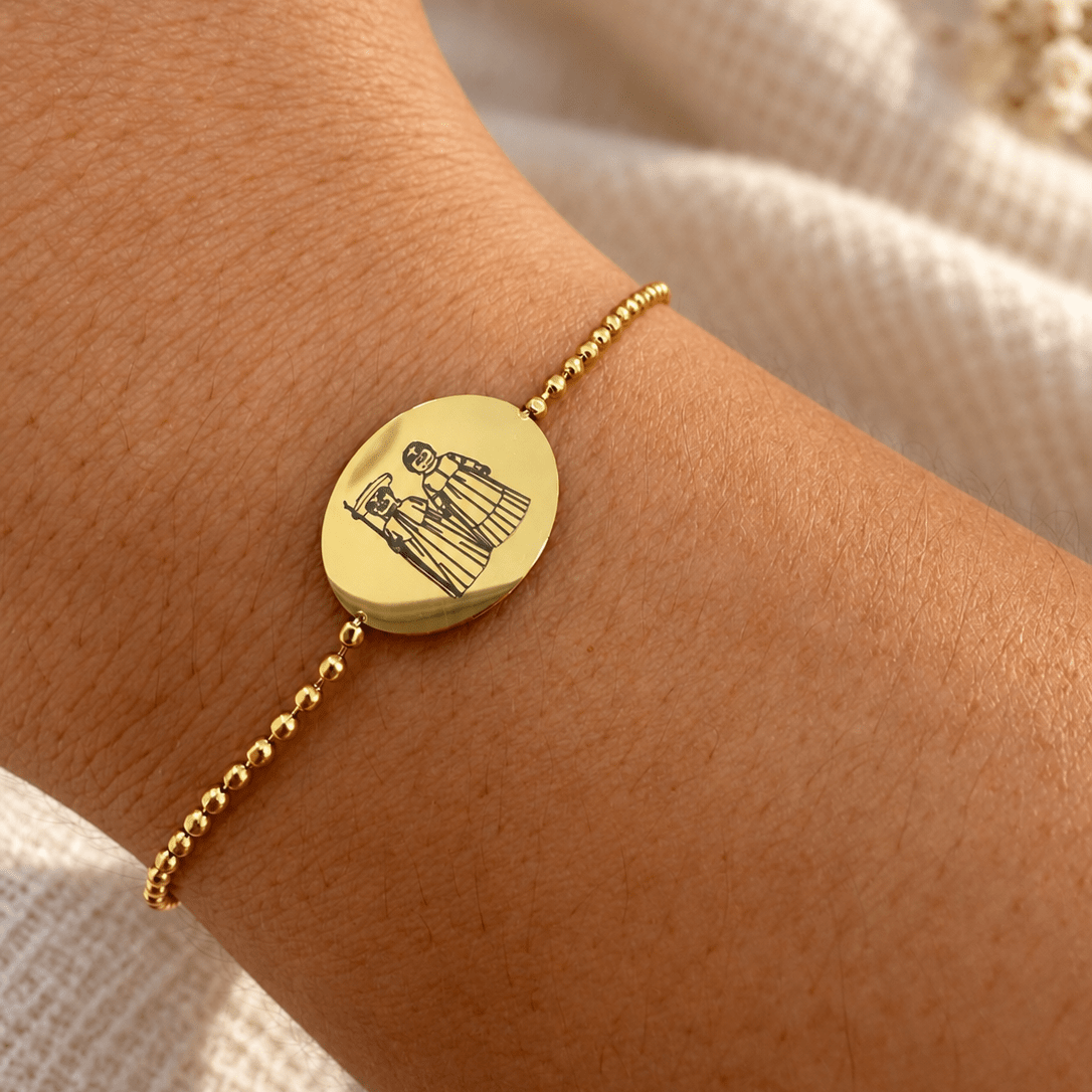Pulsera Gigantillos - El jardín de las joyas