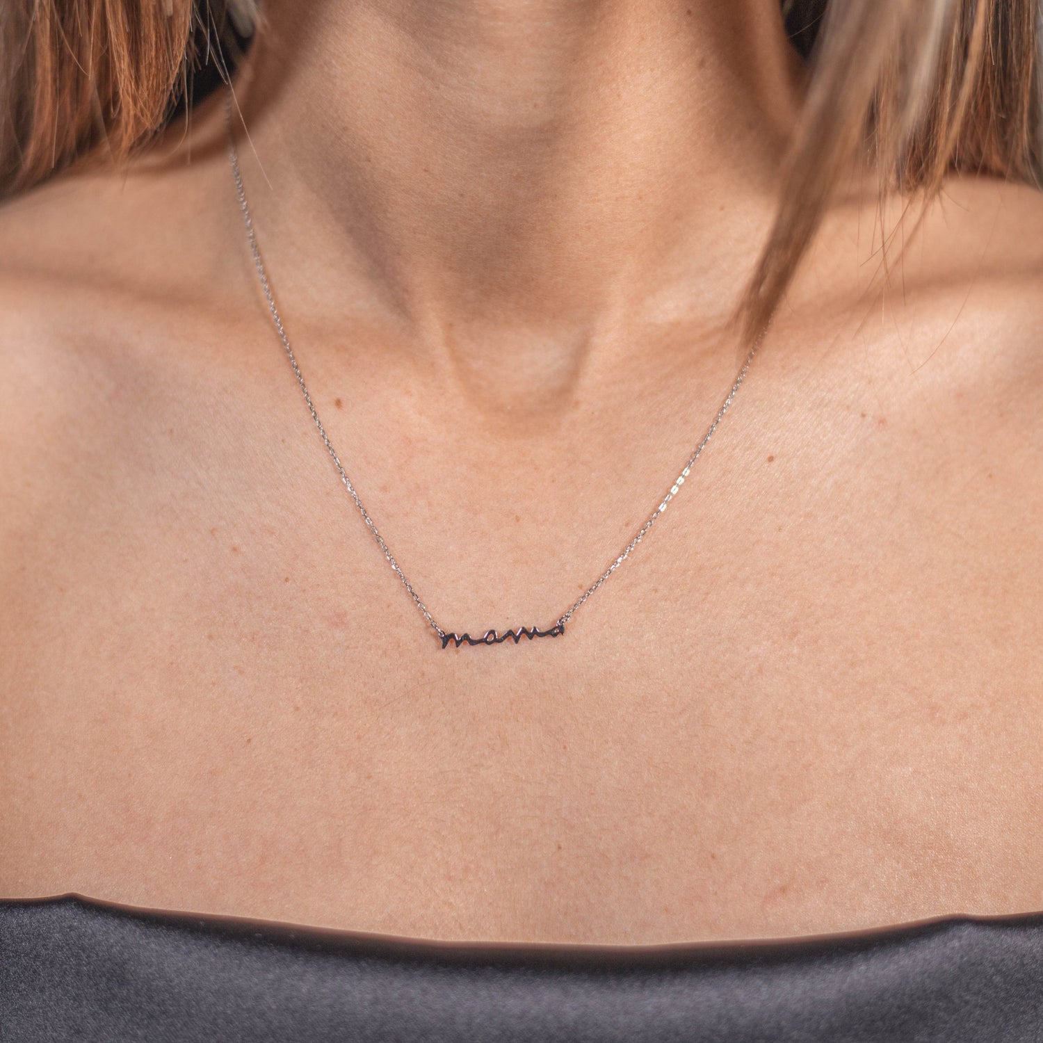 Collar mama Silver - El jardín de las joyas