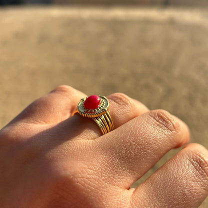 Anillo Granada - El jardín de las joyas