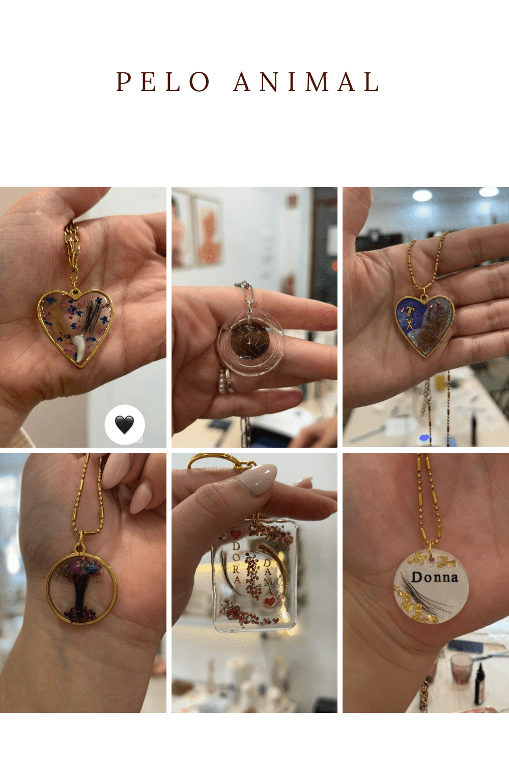 Taller Collar de resina Día 5 de Septiembre 12:30✨ - El jardín de las joyas