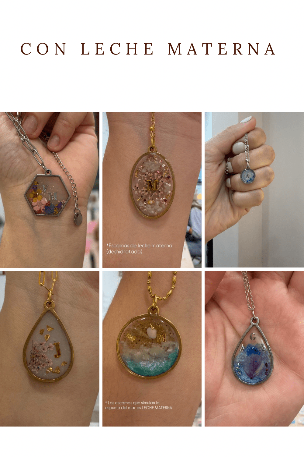 Taller Collar de resina Día 5 de Septiembre 12:30✨ - El jardín de las joyas