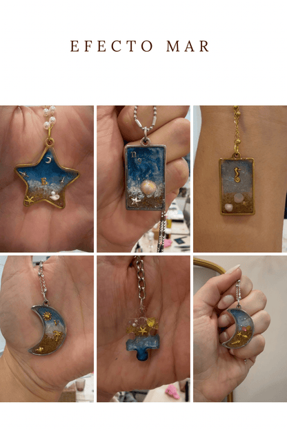 Taller Collar de resina Día 5 de Septiembre 12:30✨ - El jardín de las joyas