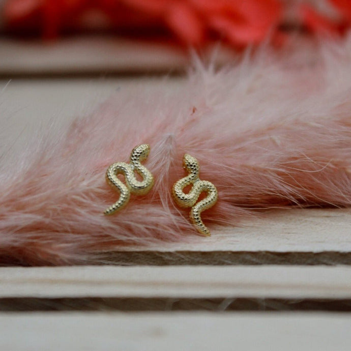 Pendientes Serval Gold - El jardín de las joyas