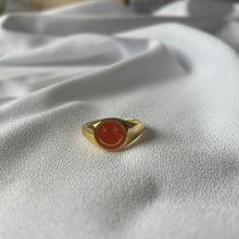 Load image into Gallery viewer, Anillo Smile Naranja Gold
