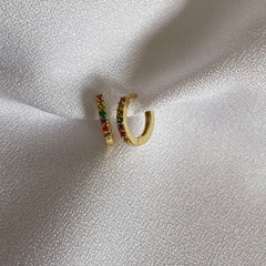 Zinnia Gold Earrings