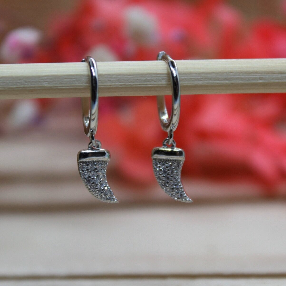 Pendientes Centaura Silver - El jardín de las joyas