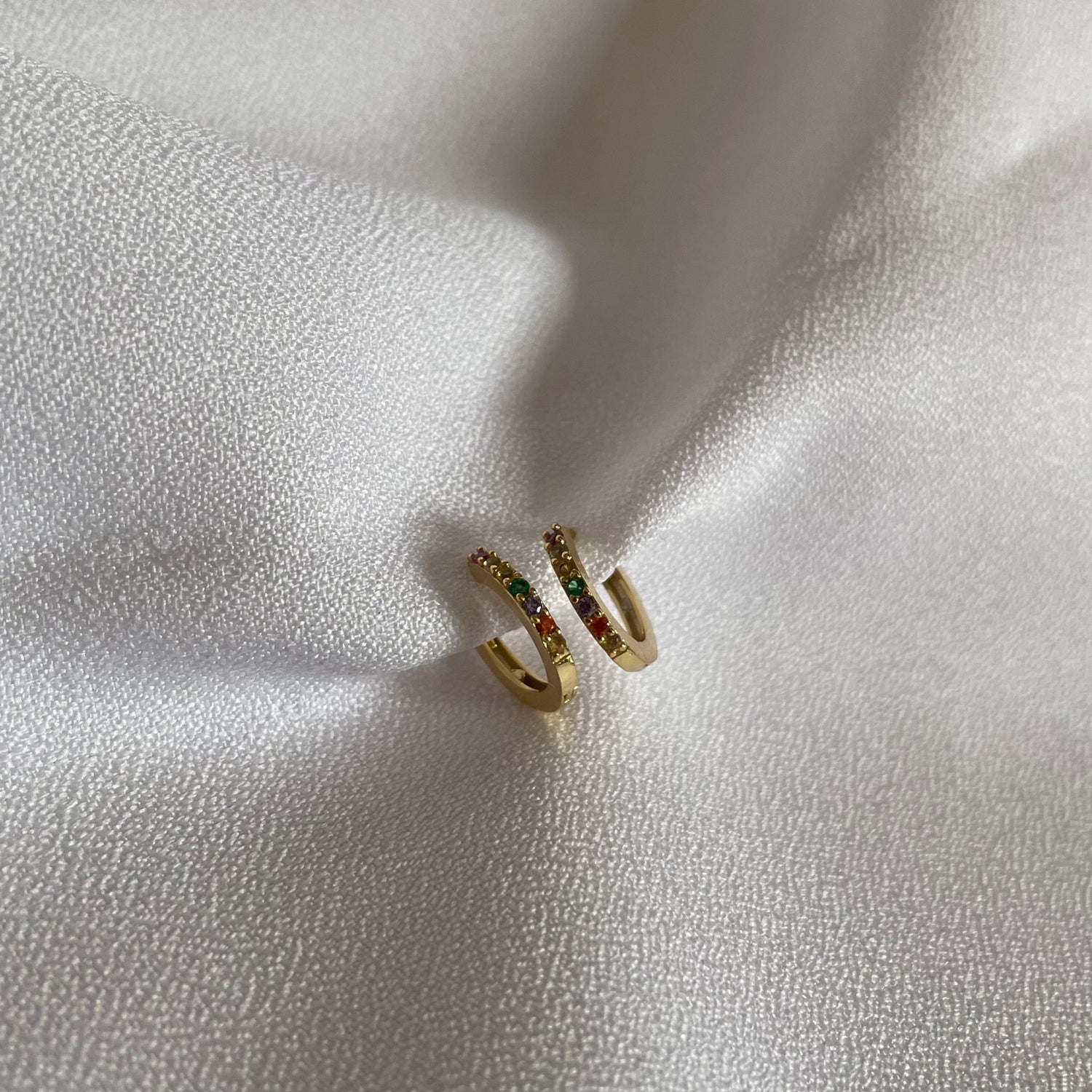 Pendientes Zinnia Gold