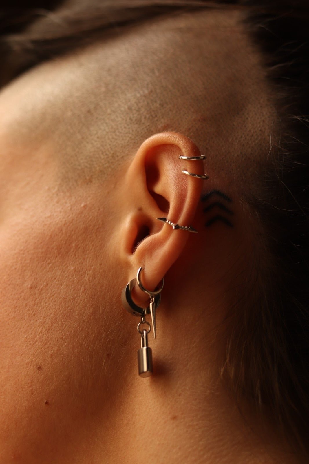 Earcuff té - El jardín de las joyas