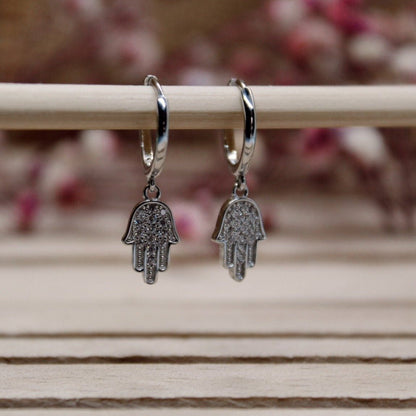 Pendiente Galatea Silver - El jardín de las joyas