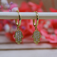 Brincos de Ouro Calatea